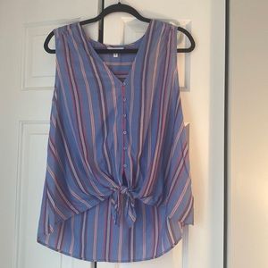 NWOT. Woman’s Express striped tank. Size medium.